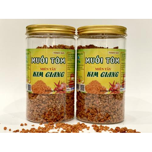 Muối Tôm Miền Tây Kim Giang - Hủ 400gr